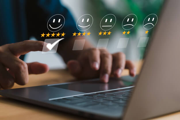 5 estrelas no gooele local